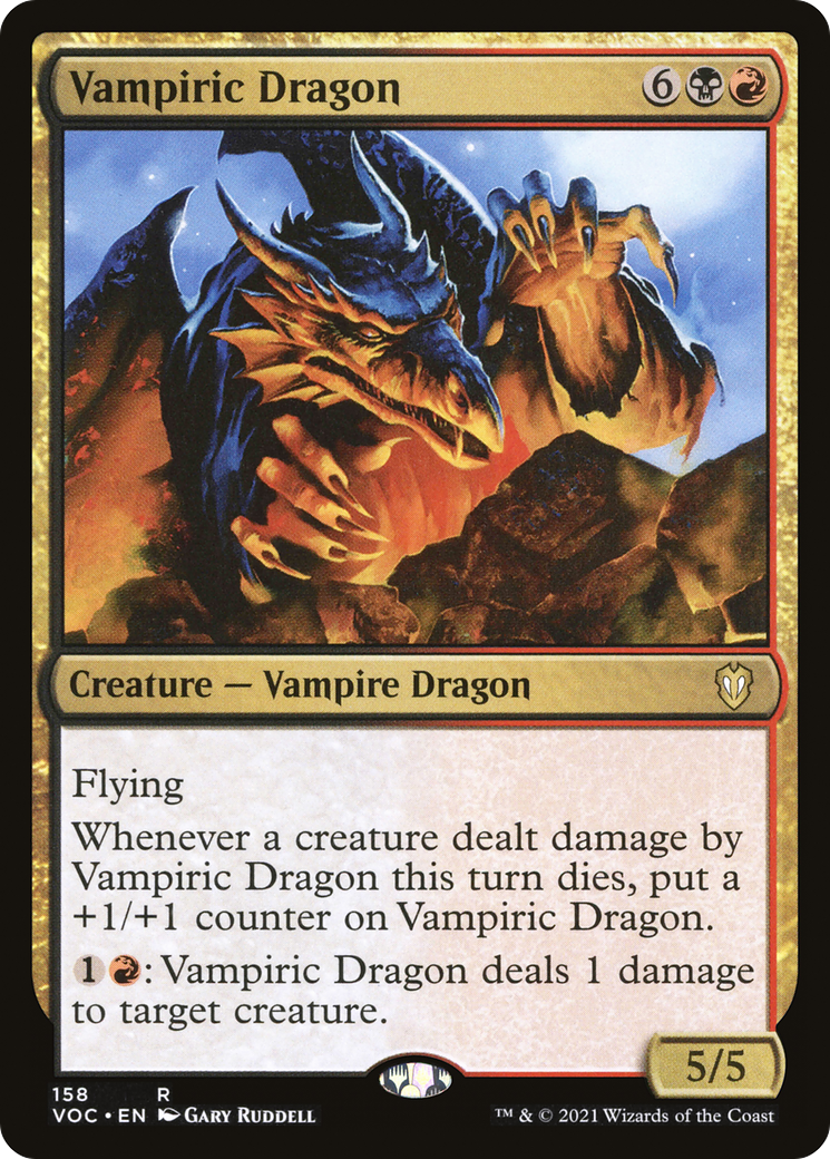 Vampiric Dragon (VOC-158) - rare