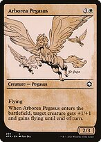 Arborea Pegasus (AFR-299) - common: (Showcase) - Foil