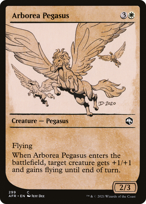Arborea Pegasus (AFR-299) - common: (Showcase)