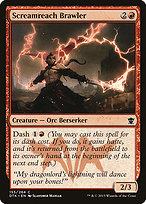 Screamreach Brawler (DTK-155) - common - Foil