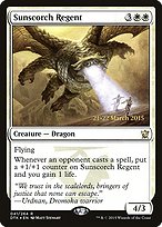 Sunscorch Regent (PRE-41S) - rare - Foil