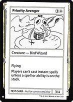 Priority Avenger (CMB1-009) - rare