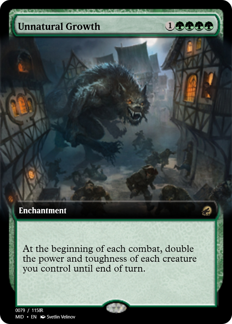 Unnatural Growth (PRM-94038) - rare