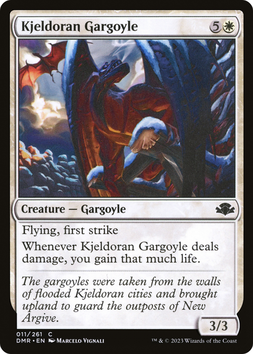 Kjeldoran Gargoyle (DMR-011) - common - Foil