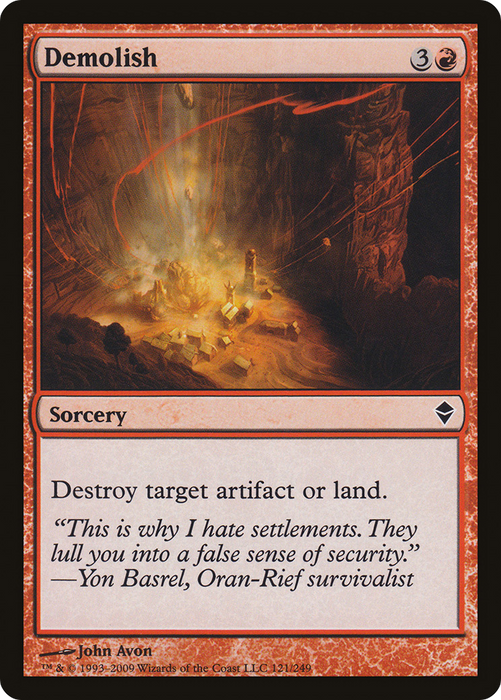 Demolish (ZEN-121) - common - Foil