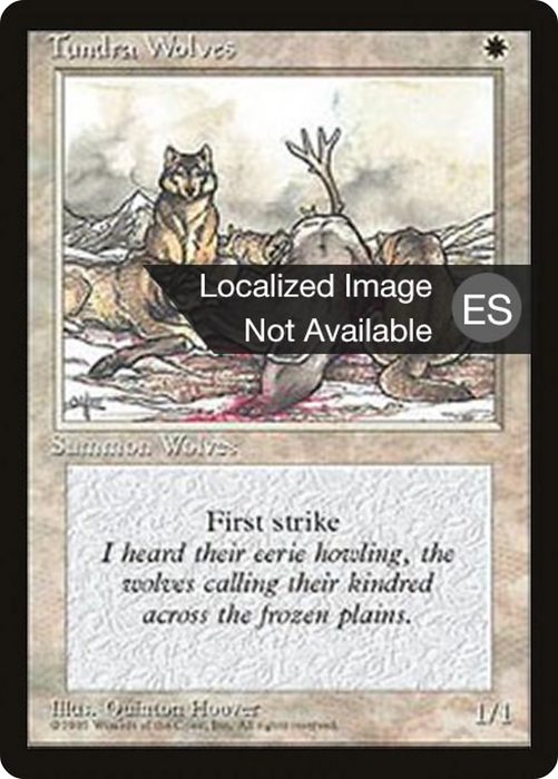 Tundra Wolves (4BB-053) - common
