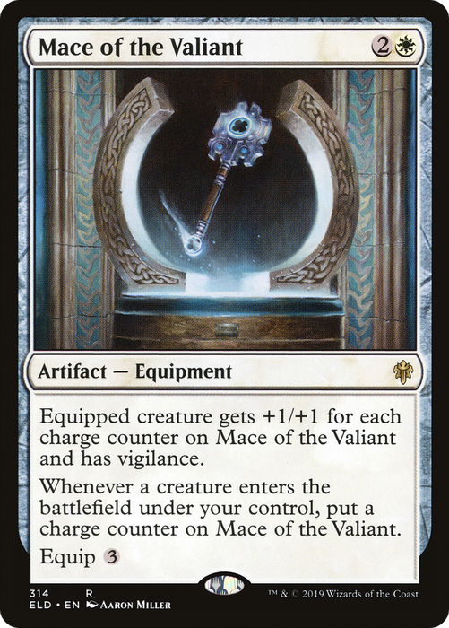 Mace of the Valiant (ELD-314) - rare