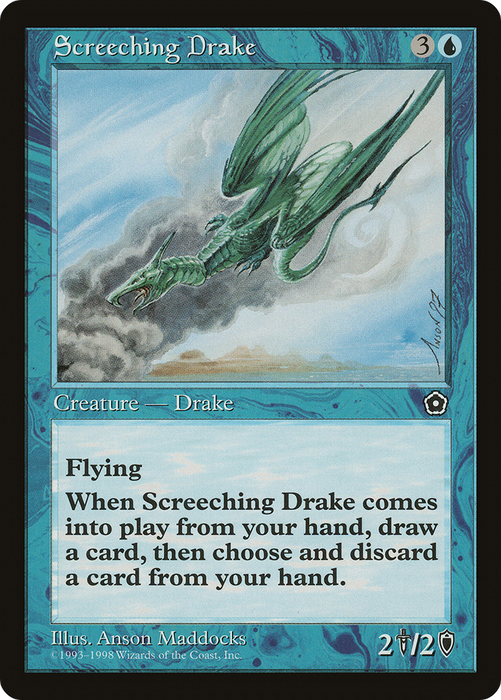 Screeching Drake (P02-044) - common