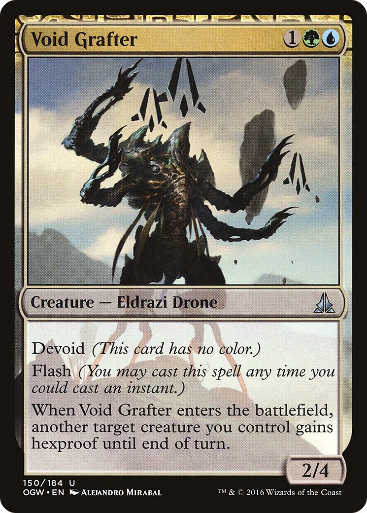 Void Grafter (OGW-150) - uncommon: (devoid) - Foil
