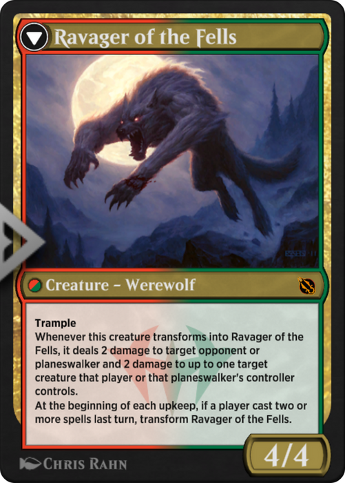 Huntmaster of the Fells // Ravager of the Fells (SIS-064) - mythic