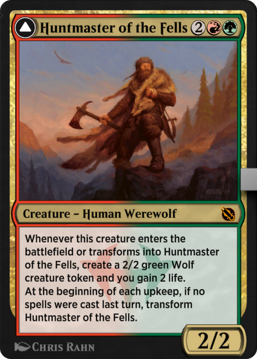 Huntmaster of the Fells // Ravager of the Fells (SIS-064) - mythic