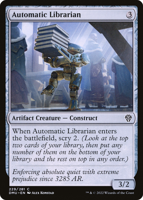 Automatic Librarian (DMU-229) - common