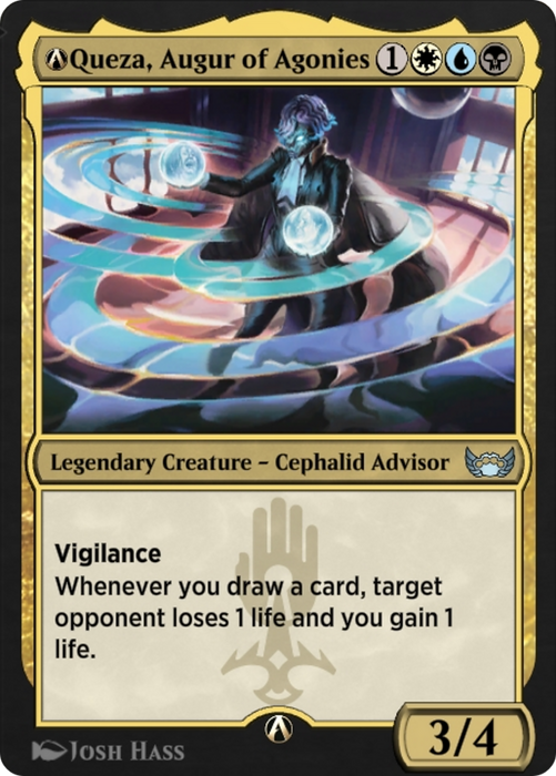 A-Queza, Augur of Agonies (SNC-A-212) - uncommon