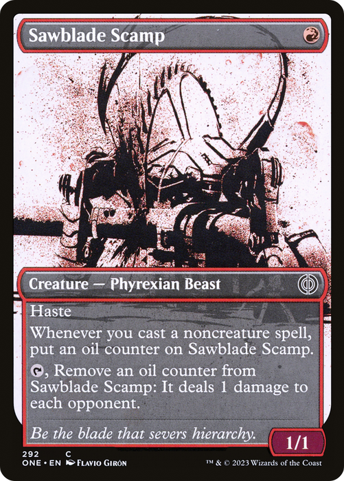 Sawblade Scamp (ONE-292) - common: (Showcase) - Foil