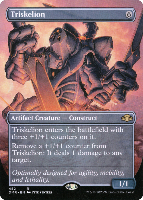Triskelion (DMR-452) - rare (Borderless) - Foil