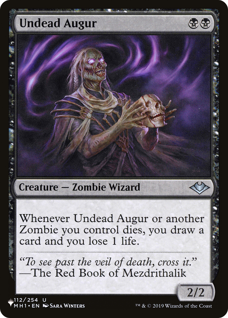 Undead Augur (LIST-MH1-112) - uncommon