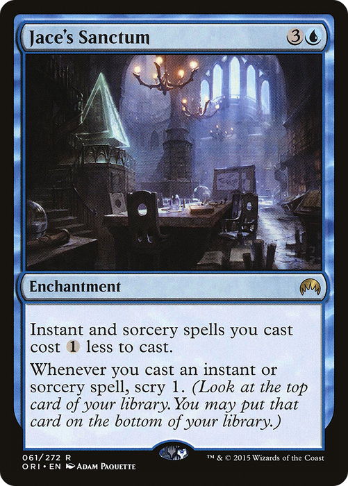 Jace's Sanctum (ORI-061) - rare - Foil
