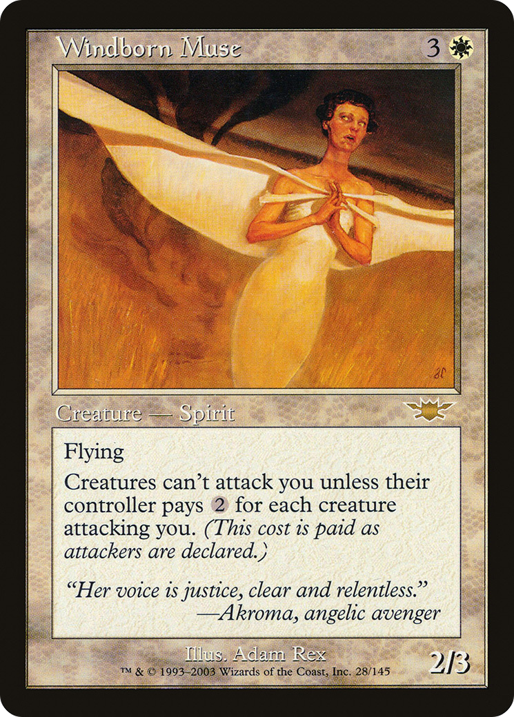 Windborn Muse (LGN-028) - rare