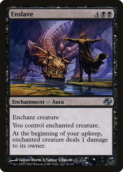 Enslave (PLC-070) - uncommon - Foil