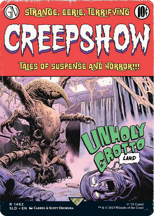 Unholy Grotto // Unholy Grotto (SLD-1462) - rare: (Full Art) (Borderless) - Foil