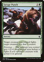 Savage Punch (KTK-147) - common - Foil