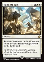 Raise the Past (FDN-022) - rare - Foil