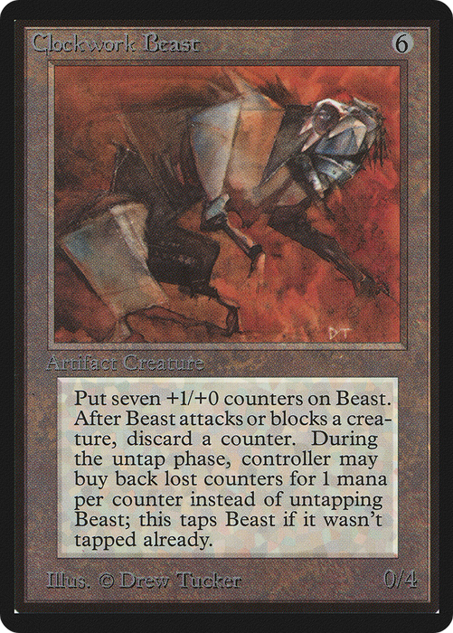 Clockwork Beast (LEB-237) - rare