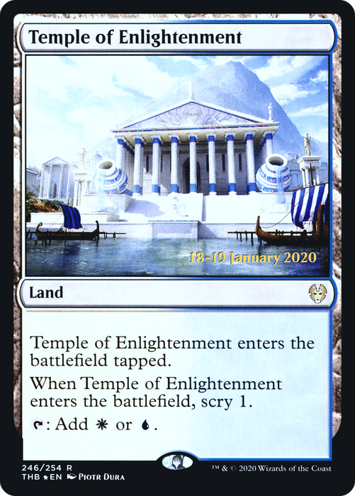 Temple of Enlightenment (PRE-246S) - rare - Foil