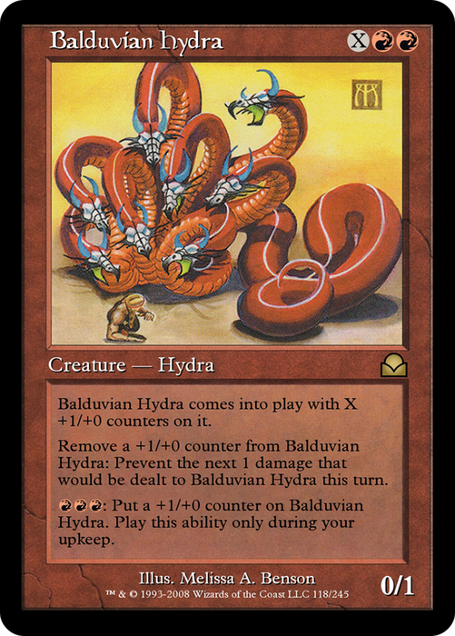 Balduvian Hydra (ME2-118) - rare - Foil