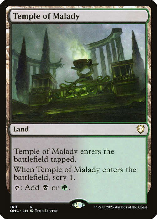 Temple of Malady (ONC-169) - rare