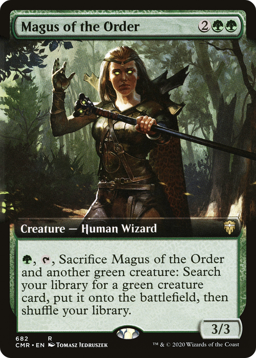 Magus of the Order (CMR-682) - rare: (Extended Art)