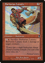 Barbarian Lunatic (ODY-175) - common