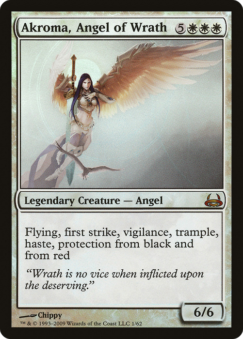 Akroma, Angel of Wrath (DDC-001) - mythic - Foil