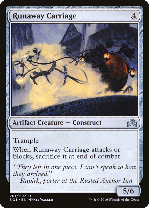 Runaway Carriage (SOI-261) - uncommon