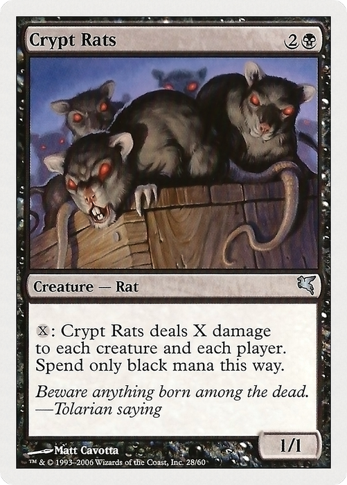 Crypt Rats (PHUK-028) - uncommon