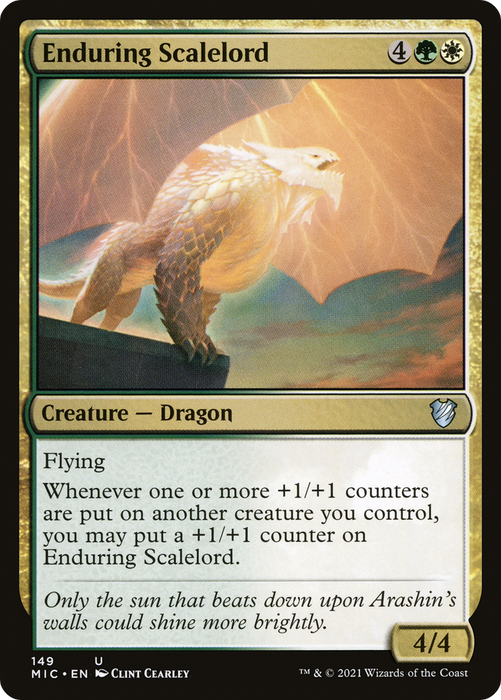 Enduring Scalelord (MIC-149) - uncommon