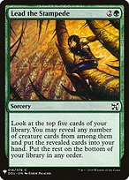 Lead the Stampede (LIST-DDU-16) - common