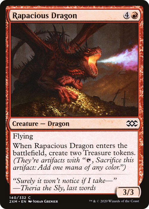 Rapacious Dragon (2XM-140) - common