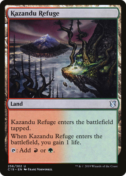 Kazandu Refuge (C19-256) - uncommon