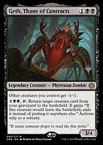 Geth, Thane of Contracts (PPONE-95P) - rare - Foil