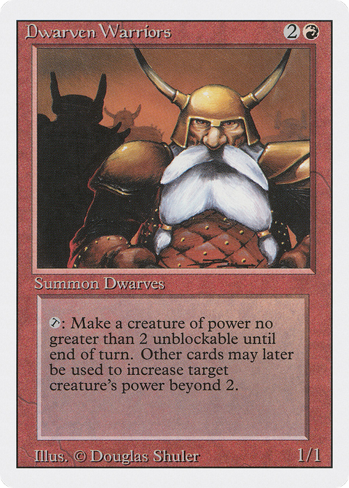 Dwarven Warriors (3ED-144) - common