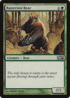 Runeclaw Bear (M12-193) - common