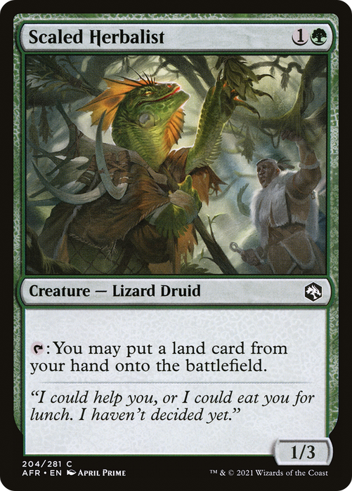 Scaled Herbalist (AFR-204) - common - Foil