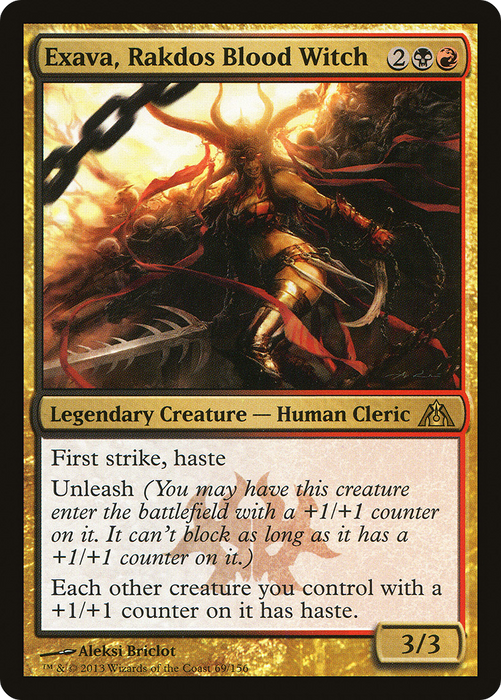 Exava, Rakdos Blood Witch (DGM-069) - rare - Foil