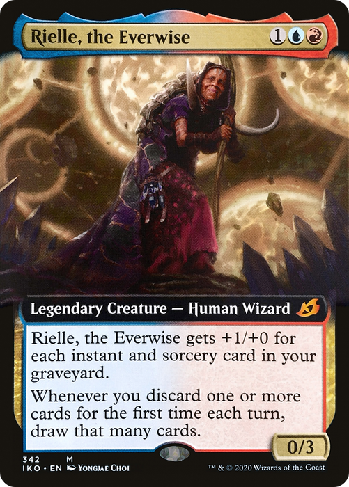 Rielle, the Everwise (IKO-342) - mythic: (Extended Art)