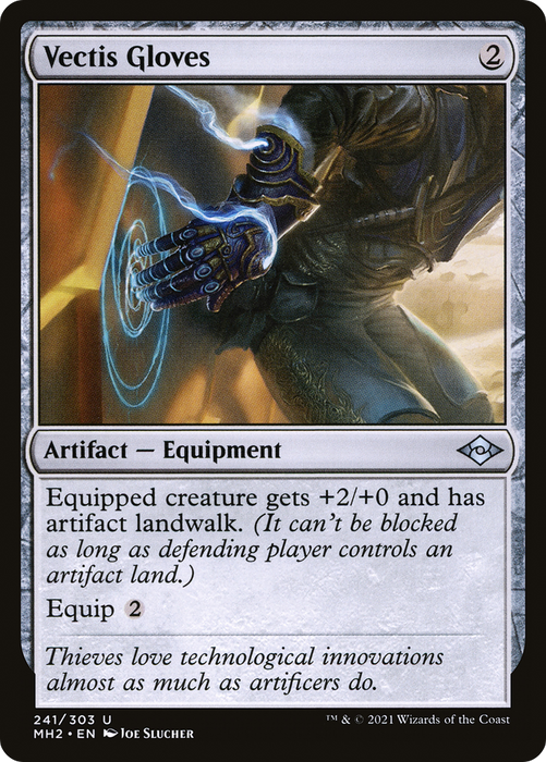 Vectis Gloves (MH2-241) - uncommon - Foil