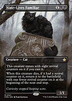 Nine-Lives Familiar (FDN-321) - rare (Borderless)