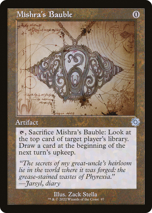 Mishra's Bauble (BRR-097) - uncommon - Foil