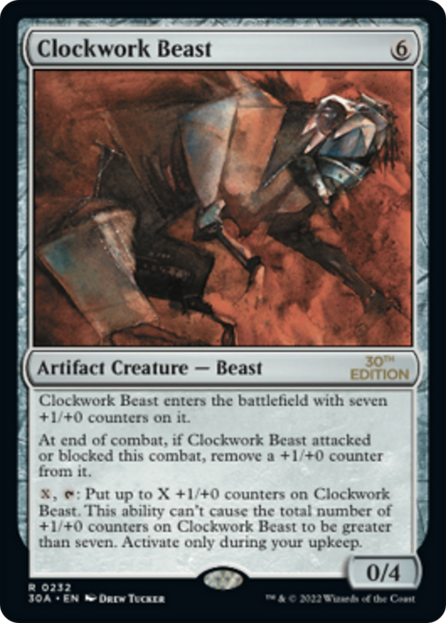 Clockwork Beast (30A-232) - rare
