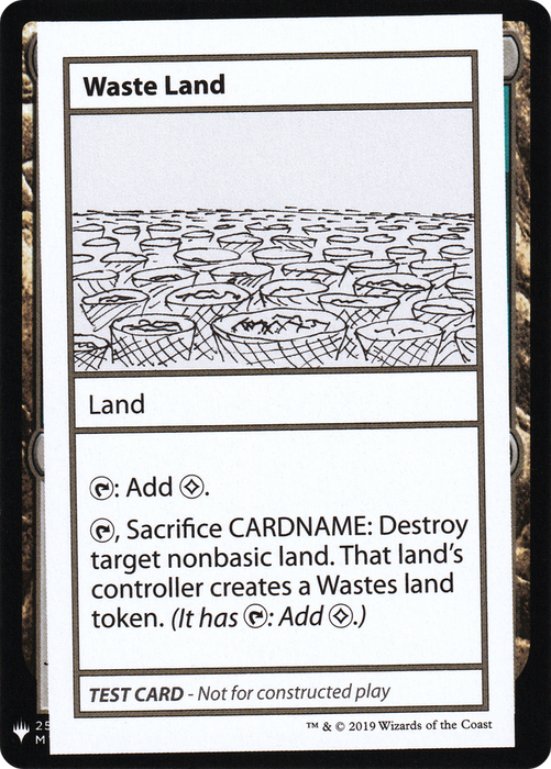 Waste Land (CMB1-121) - rare